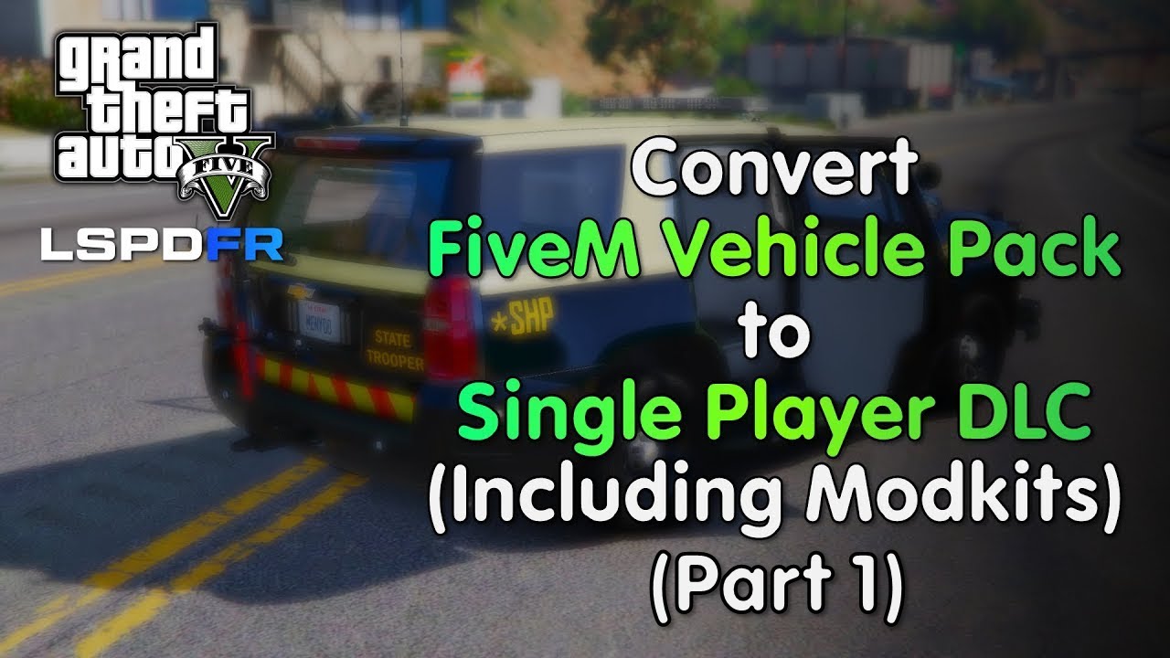 How to Install FiveM Vehicles in Single-player with MODKITS - Part 1 | GTA5 Modding background