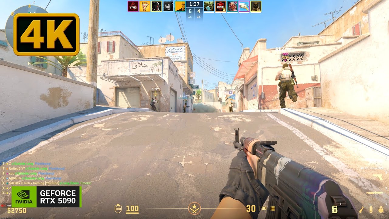 Counter-Strike 2 Gameplay 4K (No Commentary)