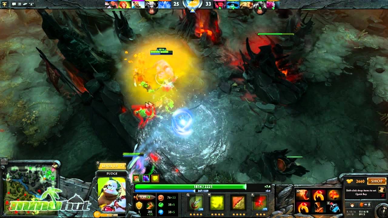 Dota 2 Gameplay - HD background