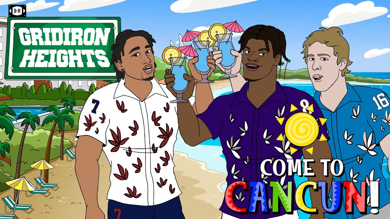 Joe Burrow and Lamar Jackson Hit Cancun | Gridiron Heights | S9 E18 background