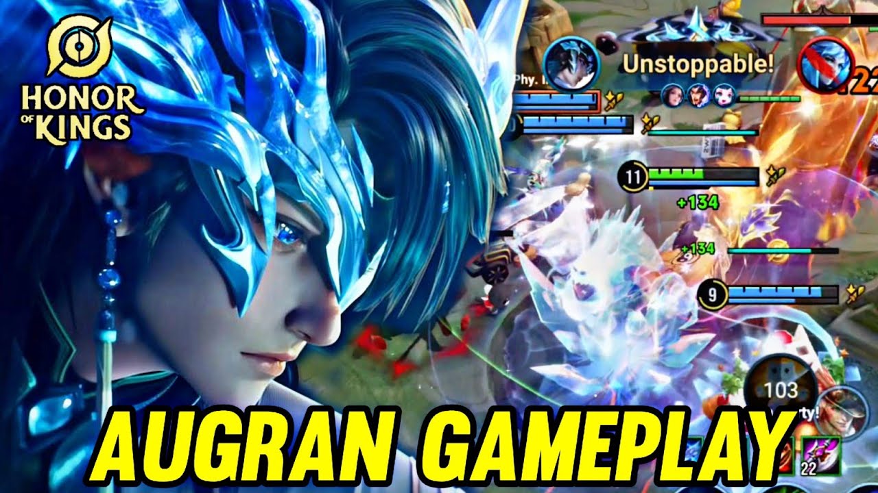 HOK : AUGRAN GAMEPLAY | IN JUNGLE - HONOR OF KINGS