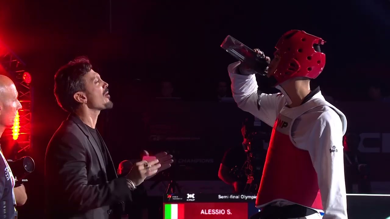 226 SF M-80kg 🔵 ALESSIO Simone ITA vs 🔴 NAMGOONG Hwan KOR I Manchester 2022 World Taekwondo GP
