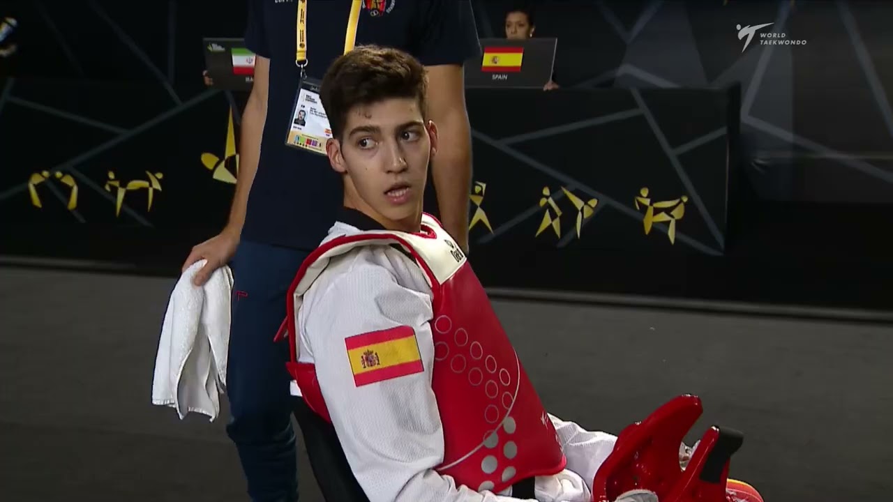 316 M-58kg R-32 LOTFI H. IRI ЁЯФ╡ vs ЁЯФ┤ VICENTE YUNTA A. ESP I Guadalajara 2022 WT Championships