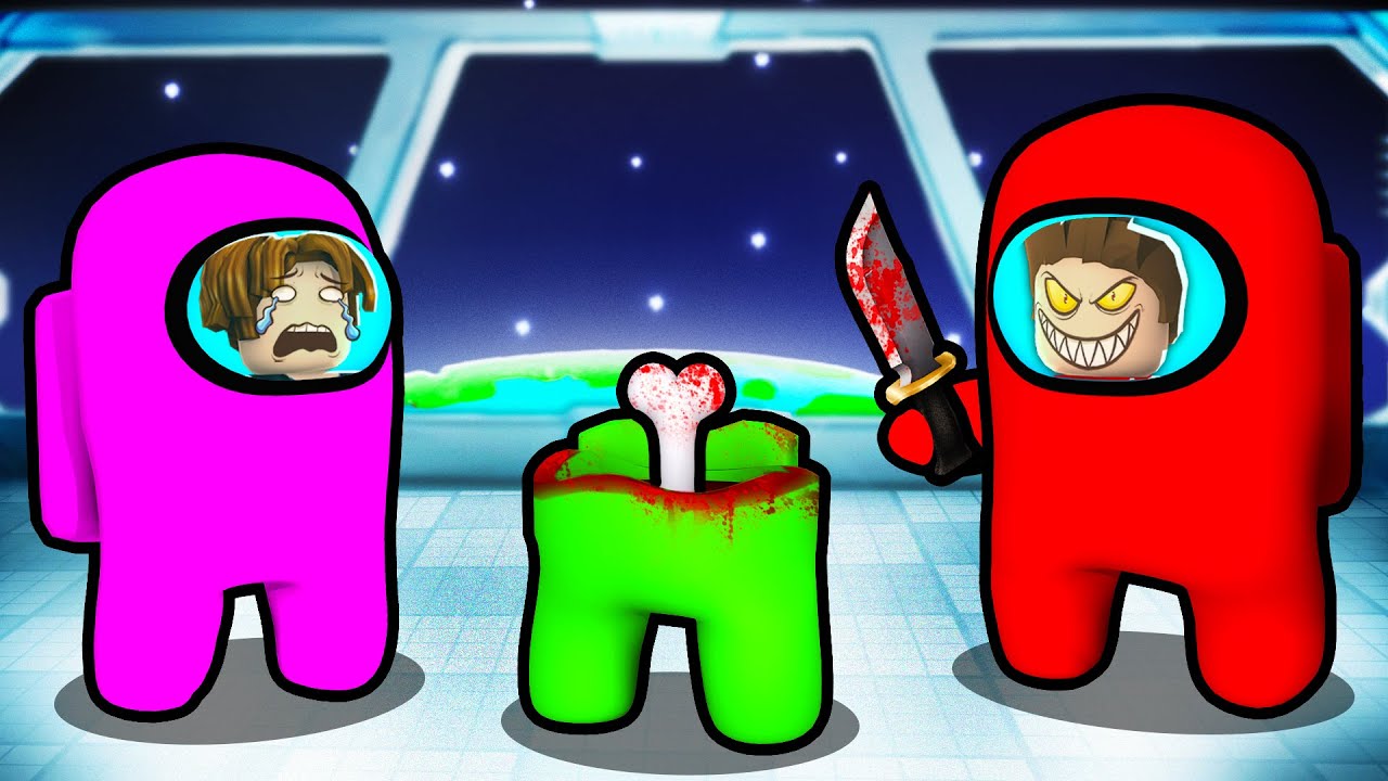 ROBLOX BUT CHOP BECOMES IMPOSTER IN AMONG US background