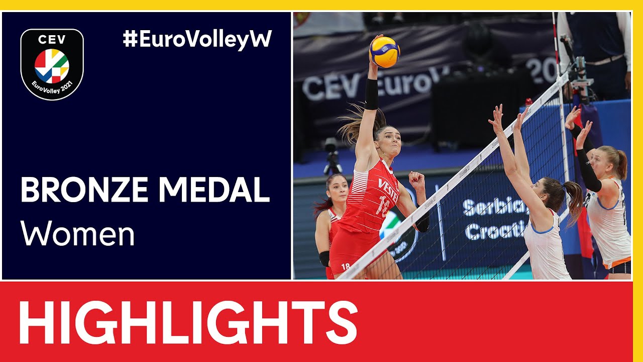 Turkey vs. The Netherlands Highlights - #EuroVolleyW backdrop
