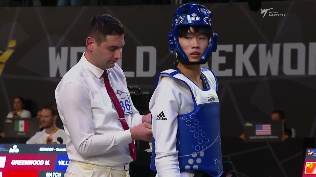 323 M-63kg QF KIM Tae yong KOR 🔵 vs 🔴 LIANG Yushuai CHN I Guadalajara 2022 WT Championships