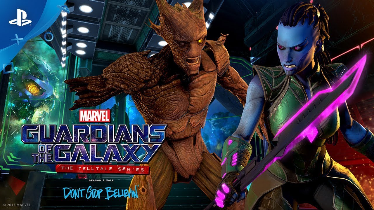 Marvel’s Guardians of the Galaxy: The Telltale Series – Episode Five Launch Trailer | PS4 background