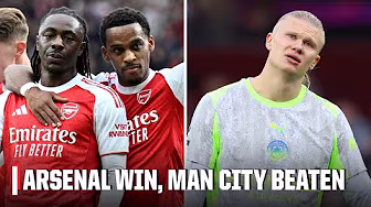 Arsenal’s title lead GROWS as Manchester City slip up! 🏆 Full Premier League reaction | ESPN FC background