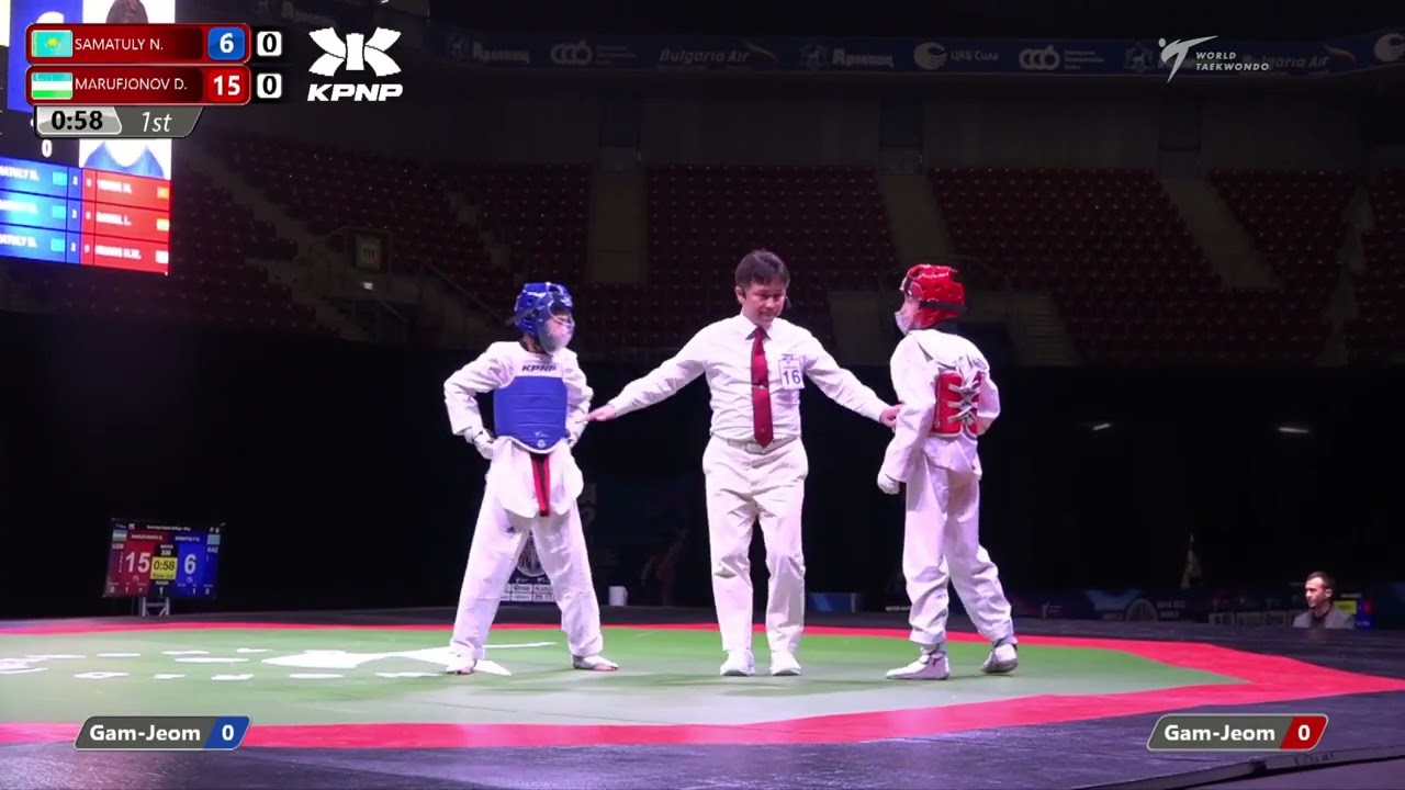 336 SF Boys 33kg KAZ SAMATULY N UZB MARUFJONOV D