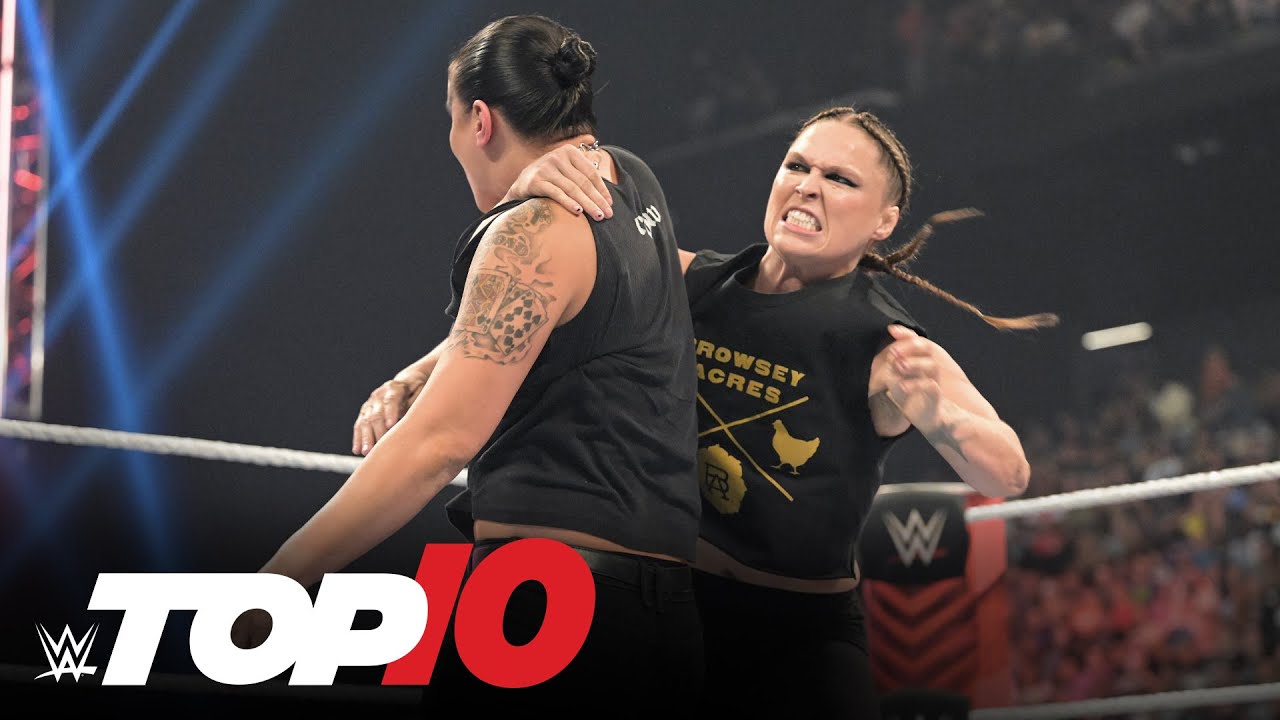 Top 10 Monday Night Raw moments: WWE Top 10, July 3, 2023 background