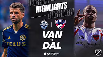 Vancouver Whitecaps FC vs. FC Dallas | Full Match Highlights | TIGHT DECISION DAY BATTLE! background