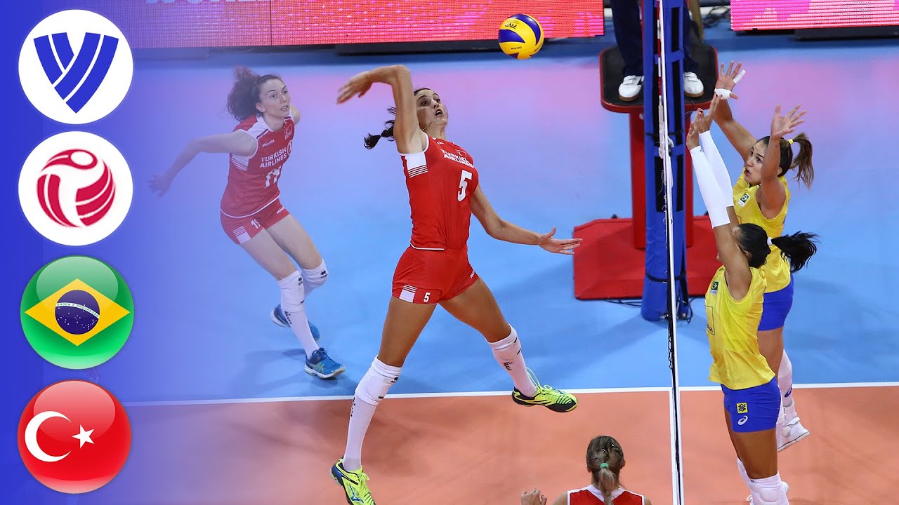 Brazil vs. Turkey - Full Match | Group 1 | Women's Volleyball World Grand Prix 2017 background