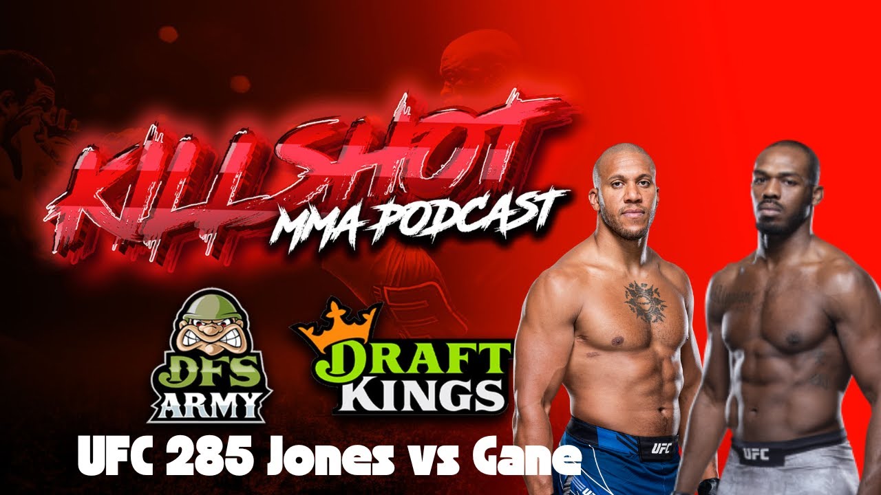UFC 285 Jon Jones vs Cyril Gane Full Card Betting & DraftKings Fantasy Breakdown background