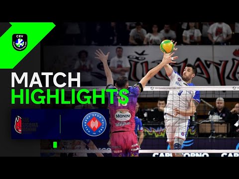 Highlights | Sir Sicoma Monini PERUGIA vs. Halkbank ANKARA | CEV Champions League Volley 2025 background
