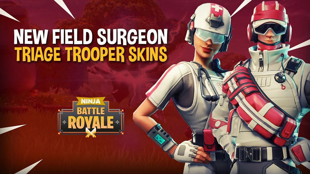 *NEW* Field Surgeon & Triage Trooper Skins!! - Fortnite Battle Royale Gameplay - Ninja & Nickmercs