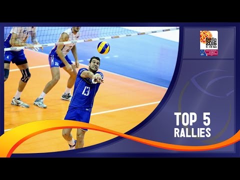 2016 European Olympic Qualification - Men - Semis and finals - Top Rallies background