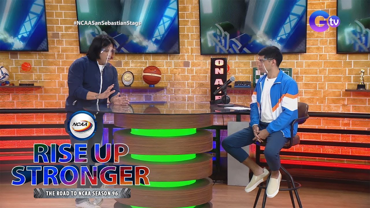 Barangay LS DJ Papa Jepoy on his NCAA stint with SSC-R | Rise Up Stronger background