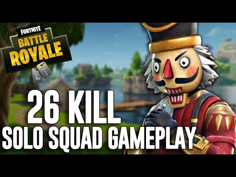 My BEST 26 Kill Solo Squad Win!! - Fortnite Battle Royale Gameplay - Ninja