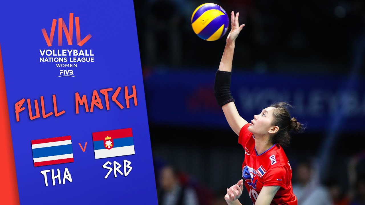 Thailand đ Serbia - Full Match | Womenâs Volleyball Nations League 2019 background