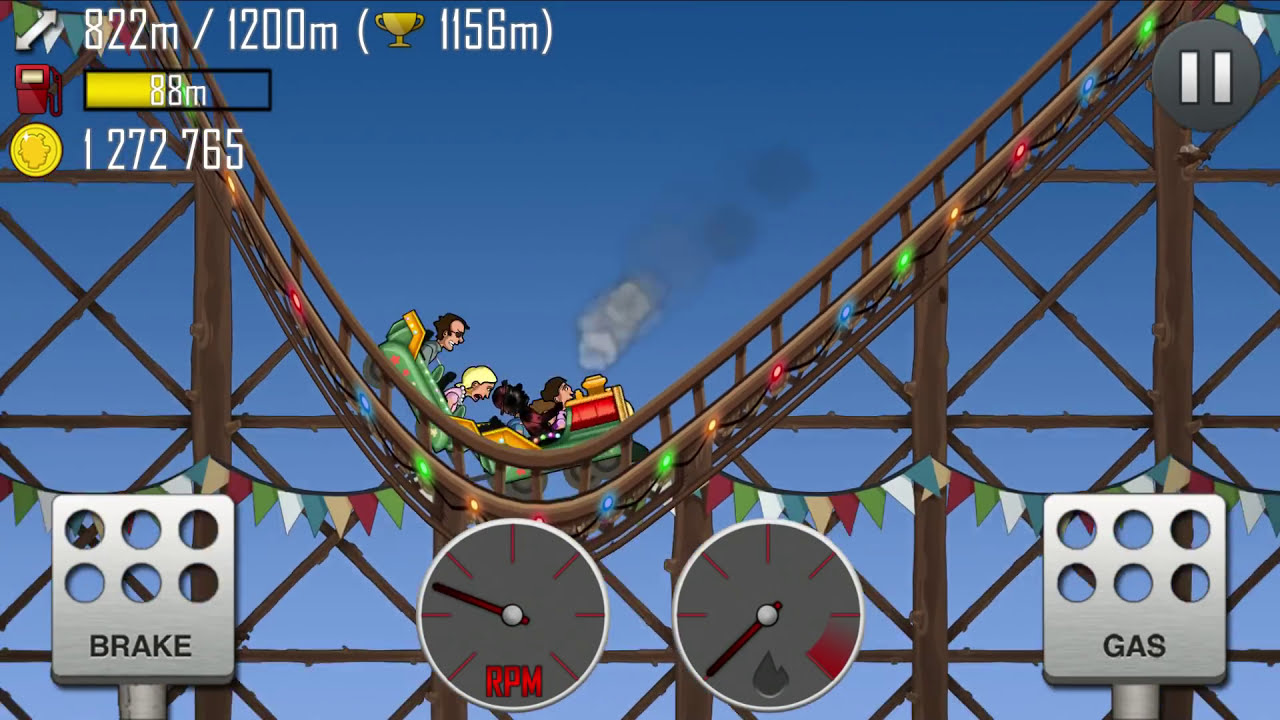 Hill Climb Racing Android Gameplay #13 #droidcheatracing background