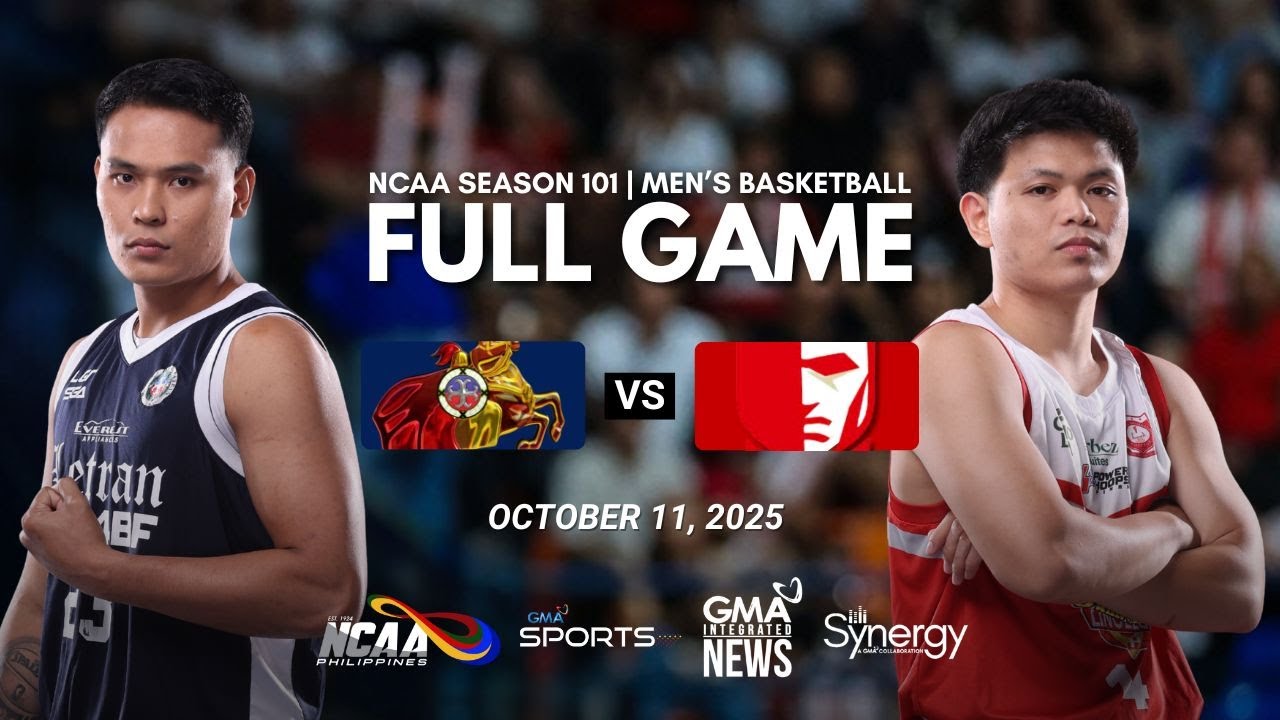 FULL GAME - Letran vs. EAC (Men's Basketball) | NCAA Season 101