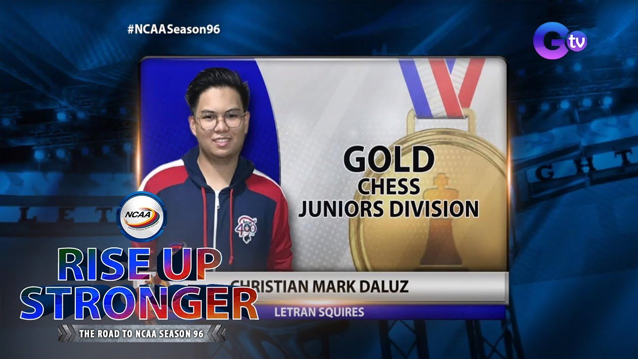 NCAA Season 96 Chess Jrs. Finals | Christian Mark Daluz (CSJL) vs Leonel Escote (LPU) background