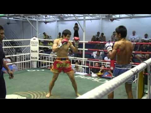 Min Sok (Sinbi Muay Thai) Knocks out his opponent in Round 1 backdrop