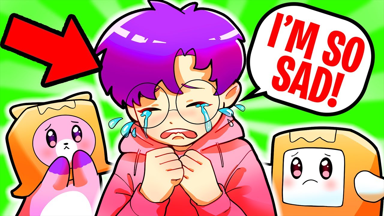 WHY IS LANKYBOX JUSTIN SO SAD? (YOU WILL CRY) *ANIMATION*
