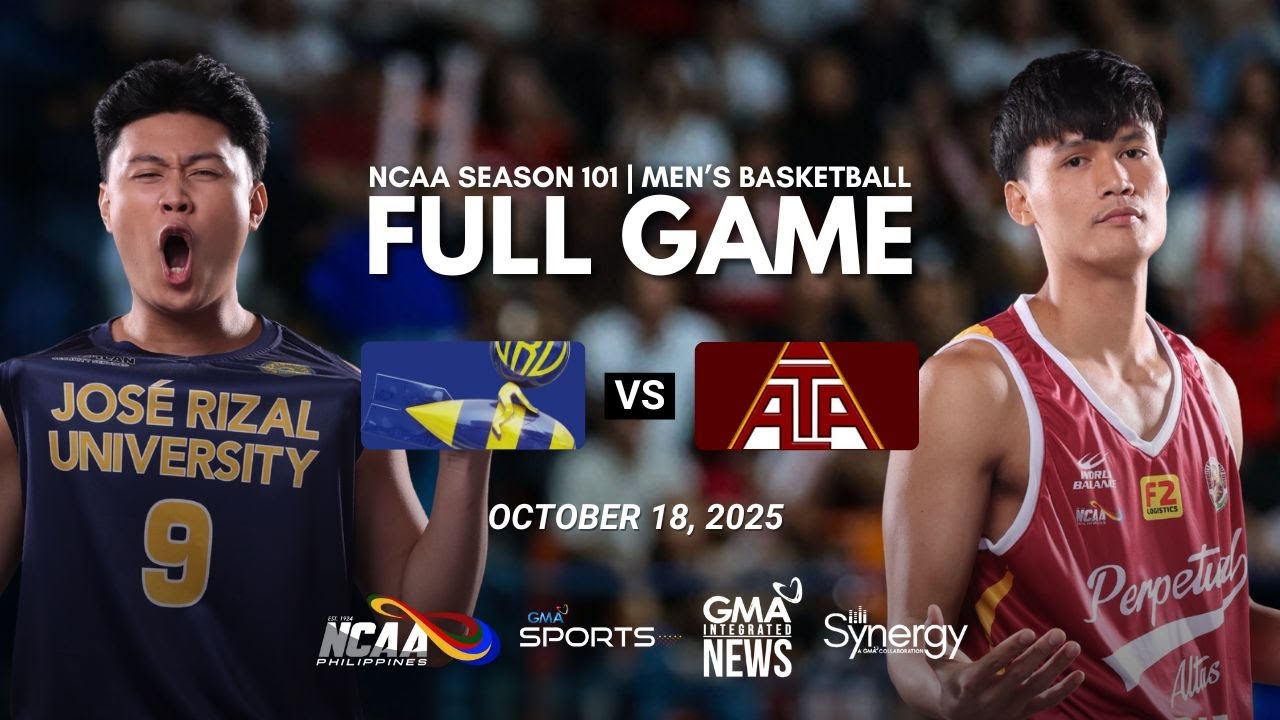 FULL GAME - JRU vs. Perpetual (Men's Basketball) | NCAA Season 101 background
