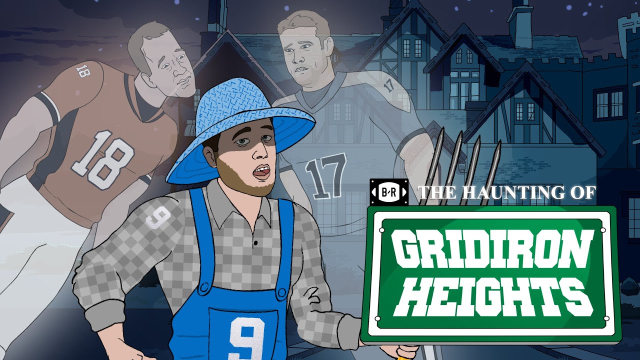 Old, Injured QBs Take Over a Haunted House | Gridiron Heights 2020 Halloween Special background