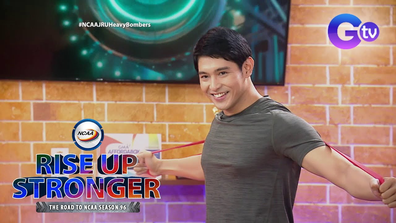 Jeric Gonzales workout routines at home | Rise Up Stronger