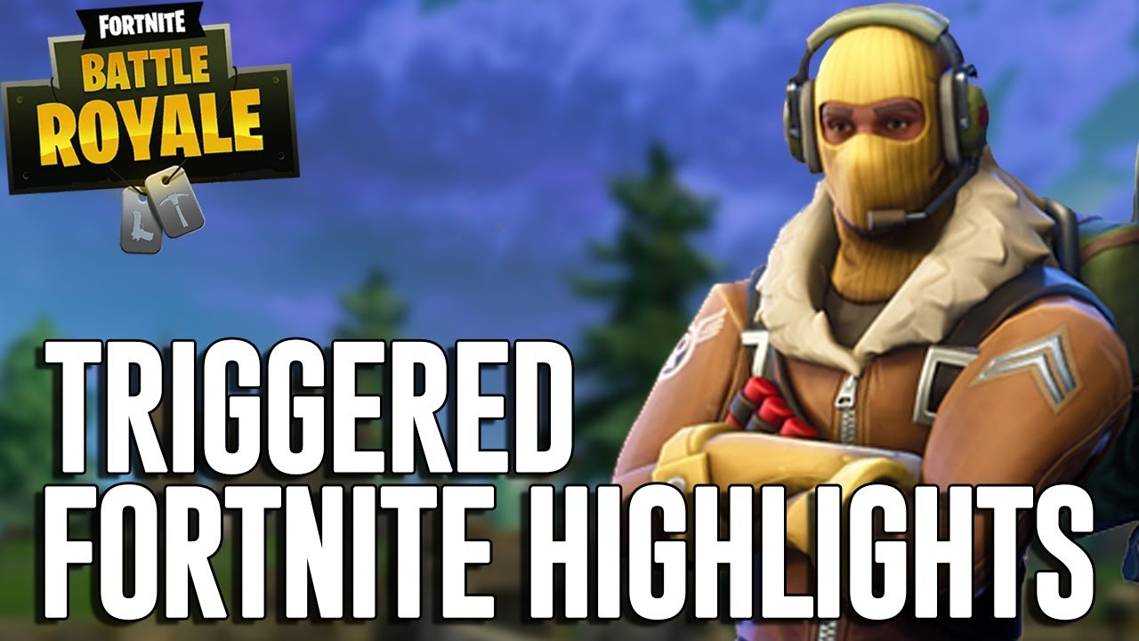 Triggered!! - Fortnite Battle Royale Highlights - Ninja background