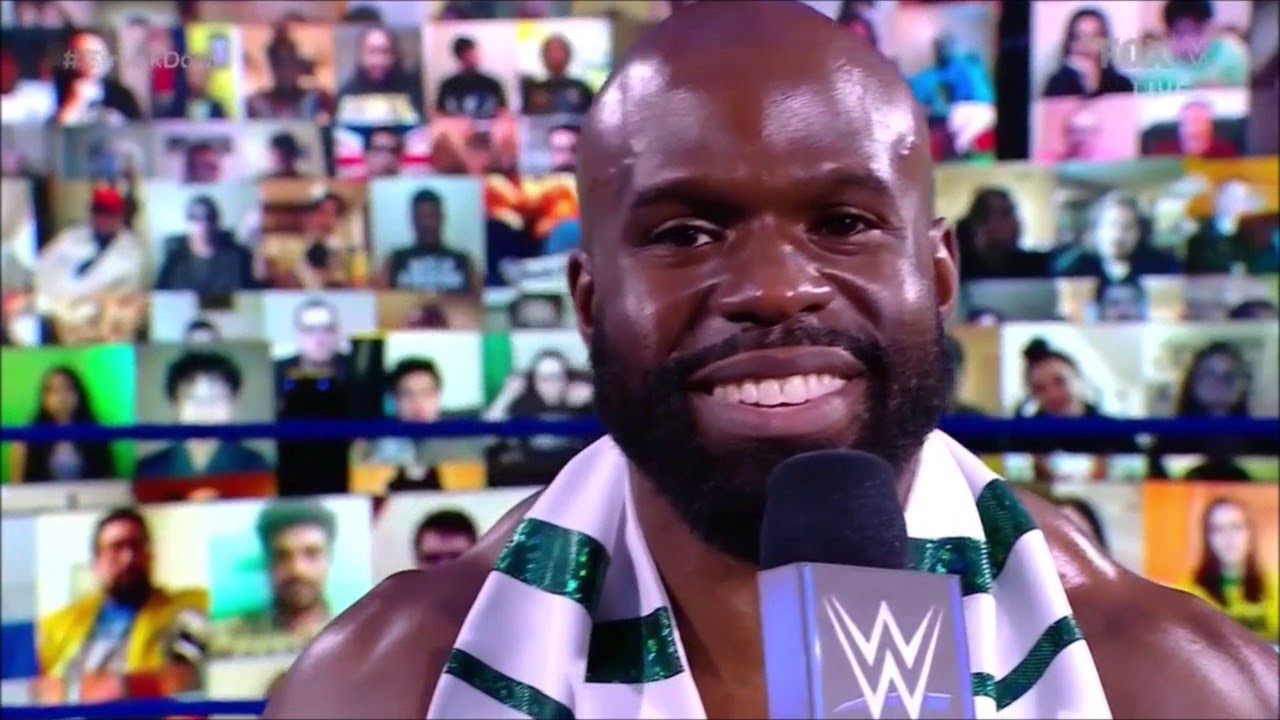 WWE SMACKDOWN APOLLO CREWS ENTRANCE 02/26/21