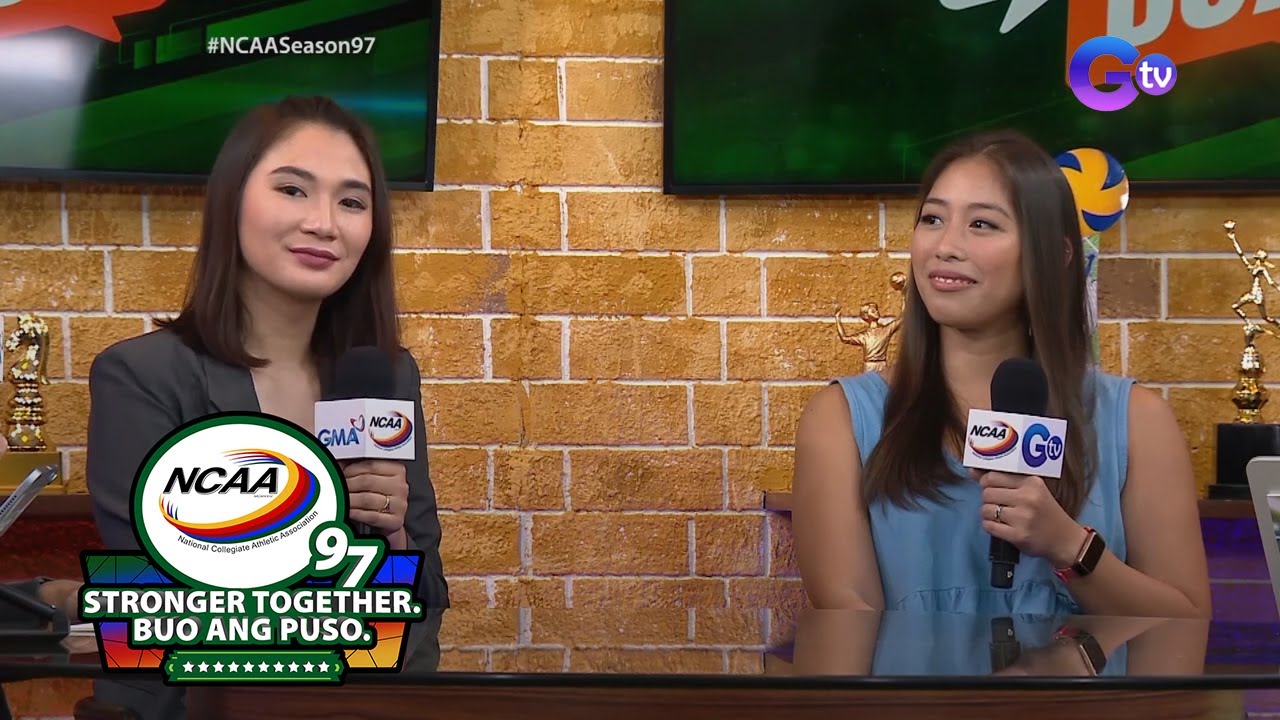 NCAA Women's Volleyball Analysts Cesca Racraquin and Kara Acevedo-Ong | Game On! background