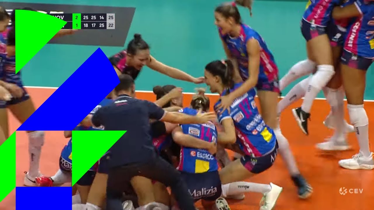 #CLVolleyW | Igor Gorgonzola NOVARA - Imoco Volley CONEGLIANO highlights background