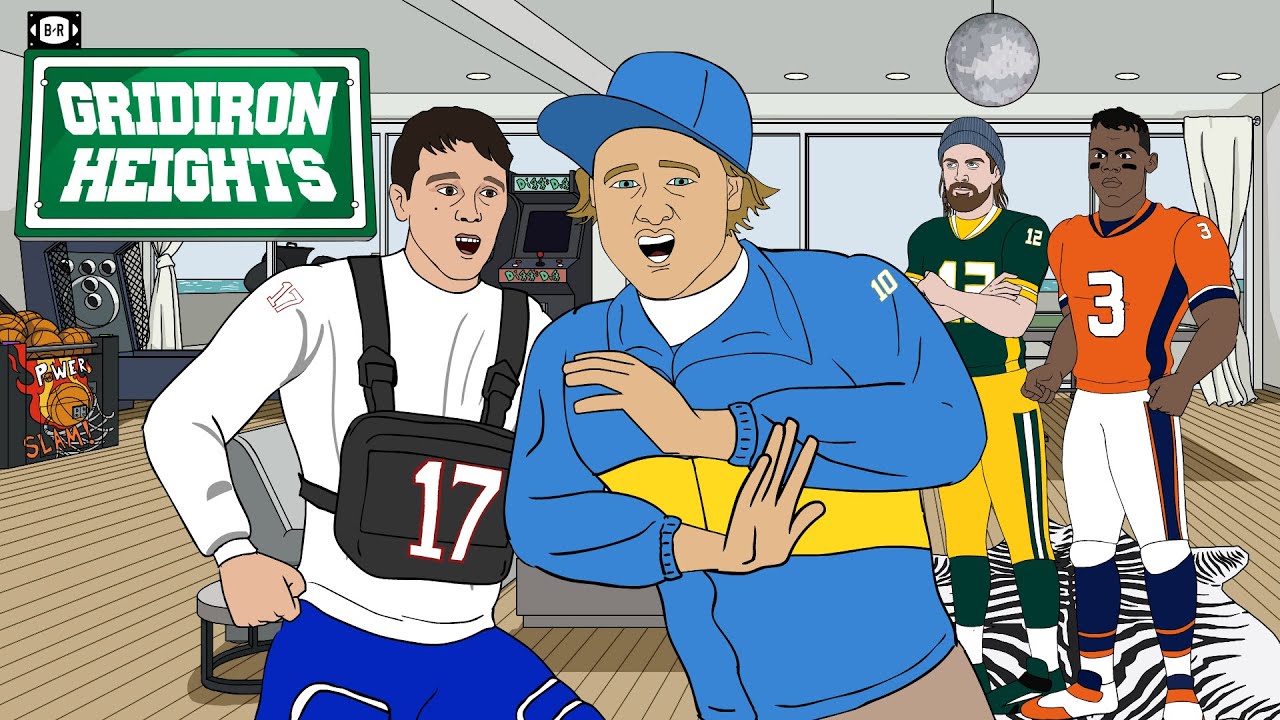 Justin Herbert & Josh Allen Won't Let Old QBs in the Hype House | Gridiron Heights S7E1 backdrop