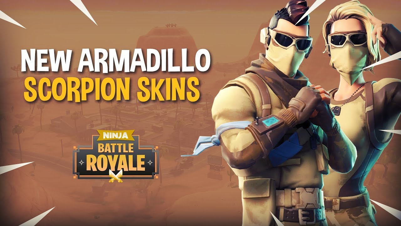 NEW Armadillo & Scorpion Skins!! - Fortnite Battle Royale Gameplay - Ninja & TimTheTatman