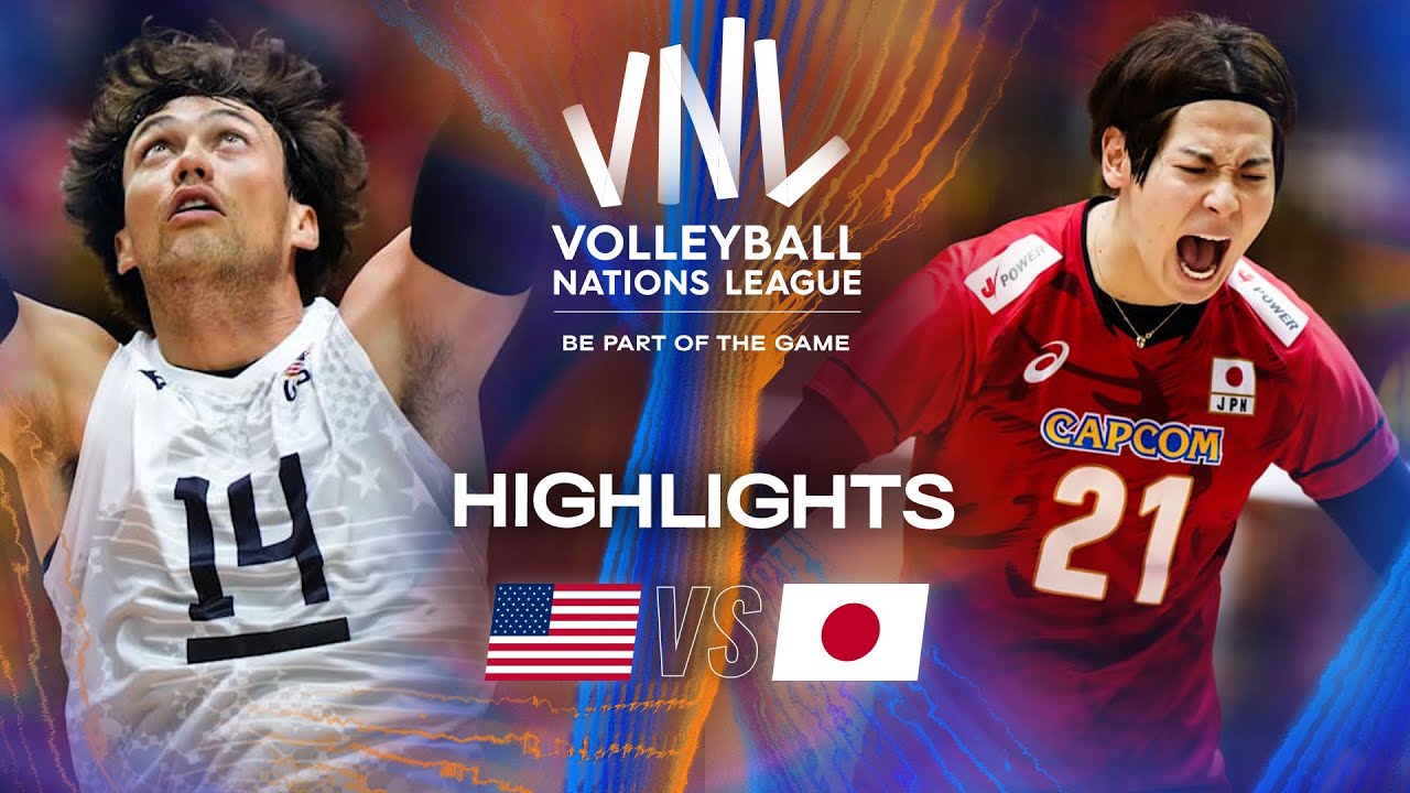 USA ๐บ๐ธ vs. Japan ๐ฏ๐ต - Highlights | Week 3 | Men's VNL 2025 background
