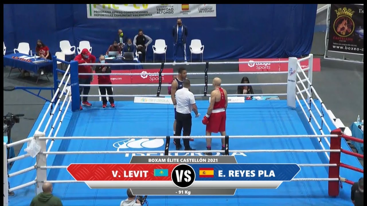 Vassiliy Levit (KAZ) vs. Enmanuel Reyes (ESP) Boxam Tournament 2021 Final (91kg) background