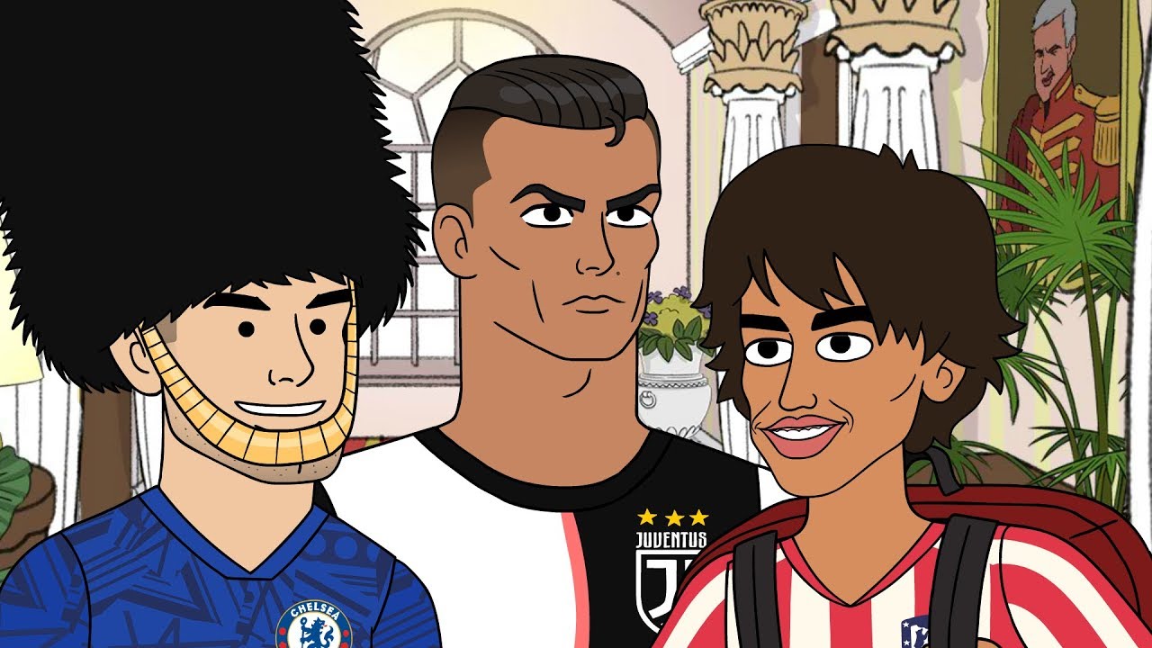 Ronaldo Gives Joao Felix Some Advice | The Champions S3 Premiere background