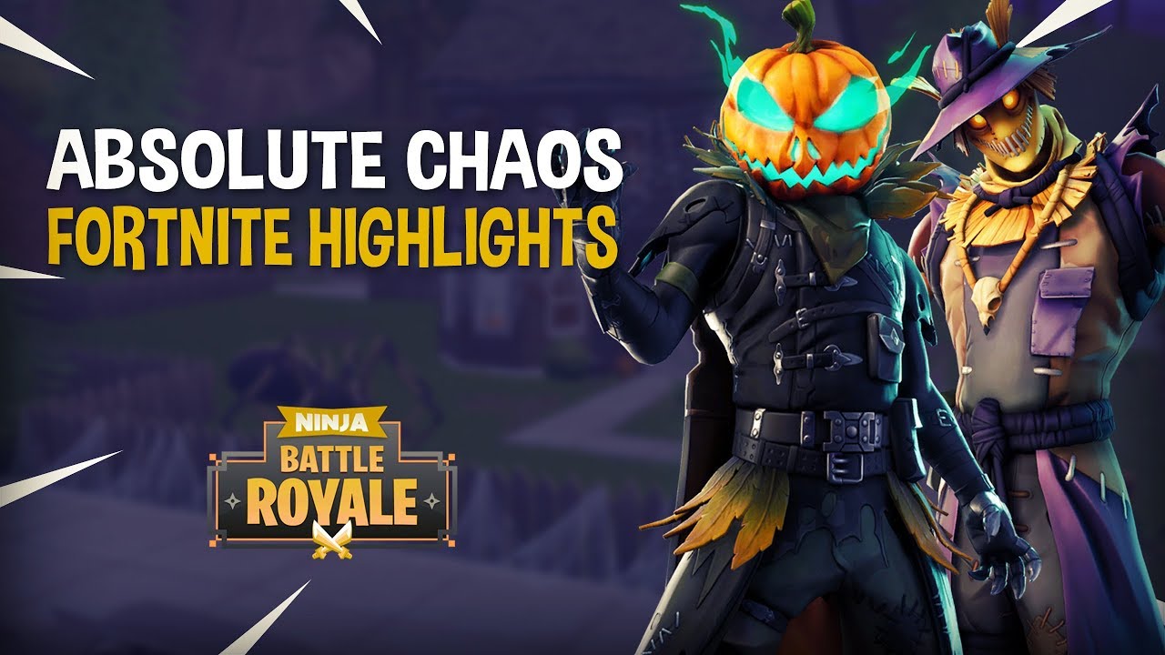 Absolute Chaos!! - Fortnite Battle Royale Highlights - Ninja background