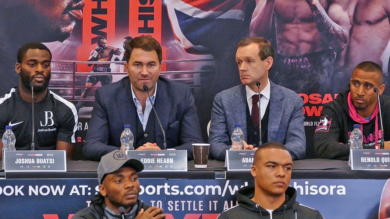 Dillian Whyte vs. Dereck Chisora 2 | UNDERCARD PRESS CONFERENCE | Matchroom Boxing background