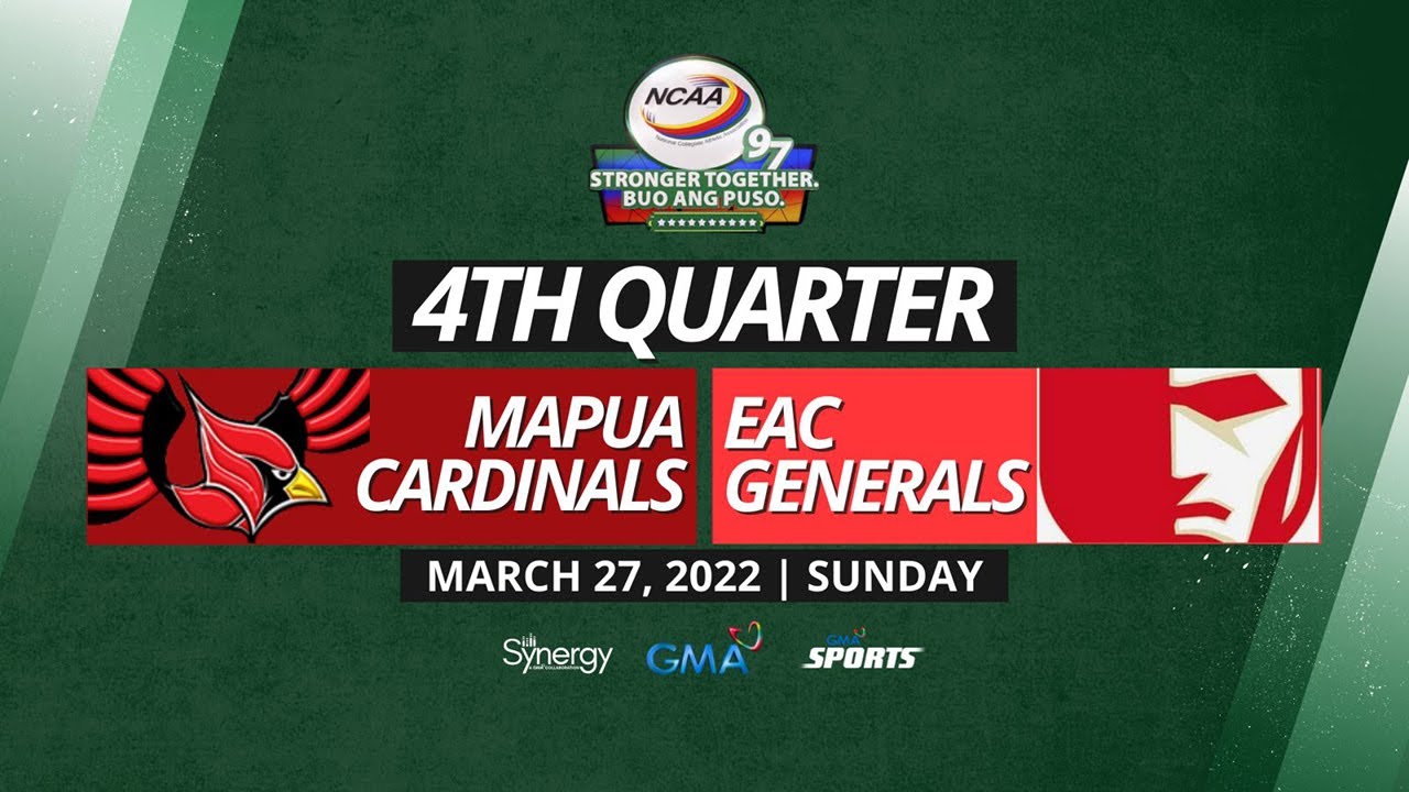 Mapua vs. EAC | Fourth Quarter | NCAA Season 97 background