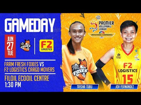 FARM FRESH vs F2 LOGISTICS | 2023 PVL INVITATIONAL CONFERENCE | JUNE 27, 2023 | 1:30PM background