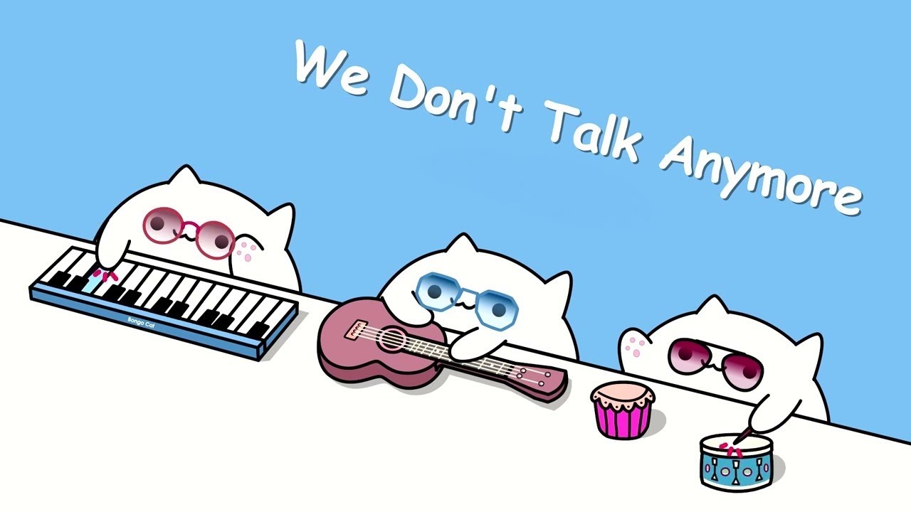 Bongo Cat β We Don't Talk Anymore (Cover Version) π§ background