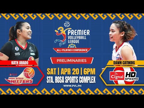 PLDT vs. CIGNAL - Full Match | Preliminaries | 2024 PVL All-Filipino Conference background