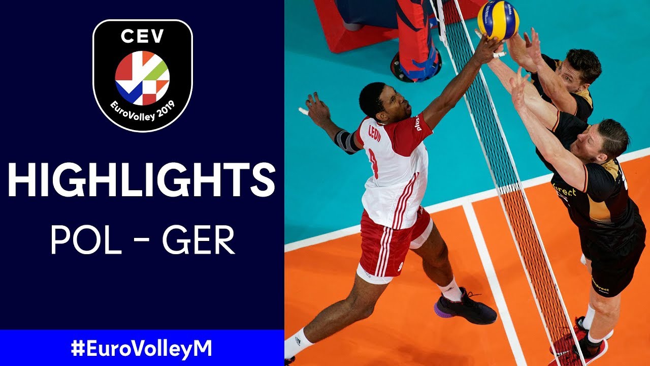 #EuroVolleyM | Poland - Germany | QF Highlights background