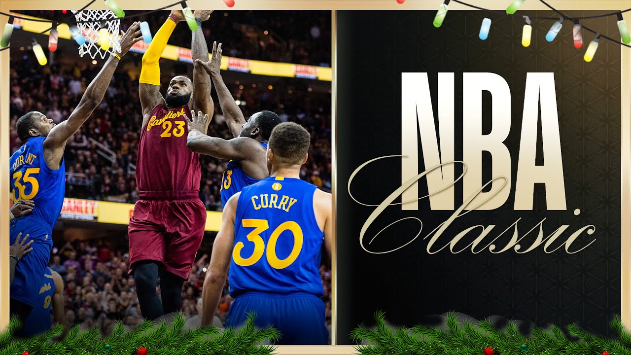 Warriors vs Cavaliers EPIC Finals Rematch On Christmas Day | NBA Classic Game background