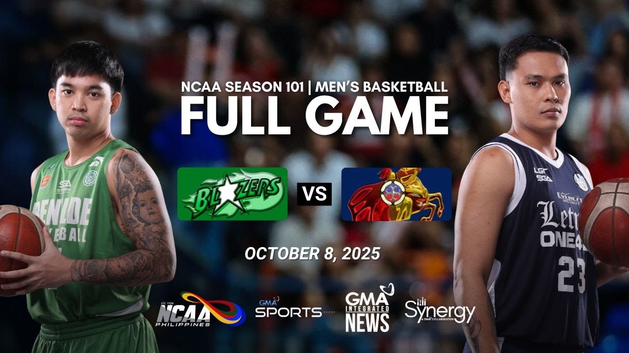 FULL GAME - Benilde vs. Letran (Men's Basketball) | NCAA Season 101 background