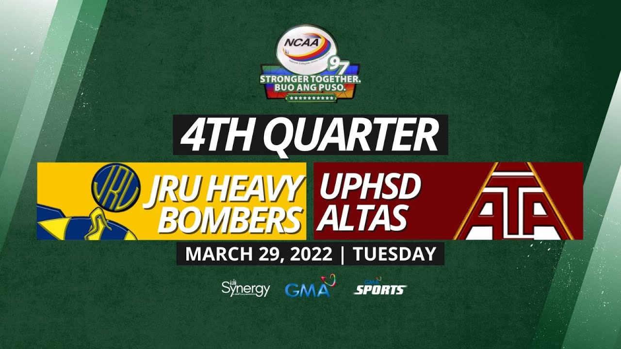 Perpetual vs. JRU | Fourth Quarter | NCAA Season 97 background